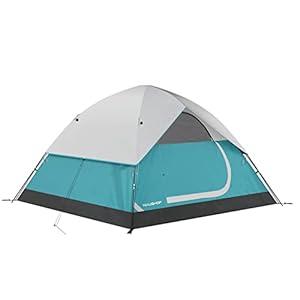 HAUSHOF 2/ 4-Person Family Dome Tent with Removable Rain-Fly, Easy Set Up Portable Camping Tent for Backpacking Hiking Backyard Outdoor, (Blue, 4-Person)