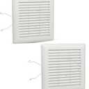 BlueStars 2 Packs C350GN S97017068 Bathroom Ceiling Fan Grille with Springs - for Bathroom 695 696N Vent Fan Cover 690 693 VC305C3N 695 Ventilation Broan-NuTone Wall-Mount Exhaust Fans 9-1/8" x 8-3/4"