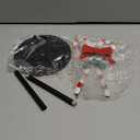 Honeydak Candy Cane Christmas Paper Towel Holder Metal Christmas Kitchen Decor Bathroom Accessories Rustic Candy Cane Dispenser Kitchen Paper Holder Stand for Countertop Toilet Home