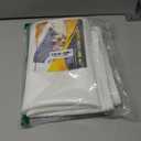 FLATO Waterproof Under Sink Mat 31" x 22" Shelf Liner for Kitchen and Bathroom, Cabinet Protector, Organizers and Storage, Flexible Silicone Drip Tray (White)