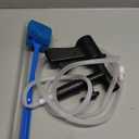 Carefree Fish Aquarium Gravel Cleaner 15~30In with 6Ft Water Hose Fish Tank Water Changer Sand Vacuum with Skimmer Net and Long Handle Sponge Brush Algae Scraper