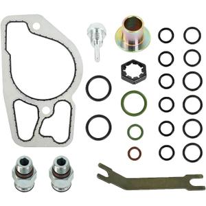High Pressure Oil Pump Master Service Kit with Base Gasket, HPOP Upgraded Full Compatible with 1994-2003 Ford Powerstroke 7.3L Diesel Engine 7.3L F250-F550, E250-E450, Excursion (Pack of 22 Set)