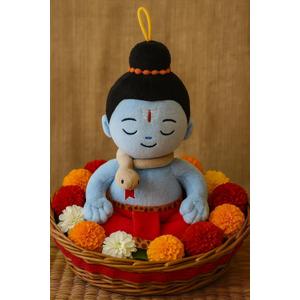 Baby Krishna, Musical Soft Plush Toy | Best Gift for Infants, Toddlers & Babies