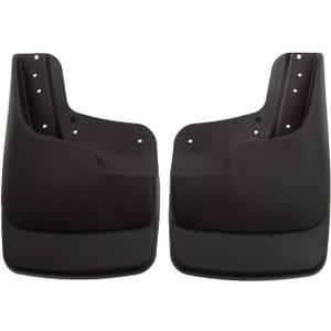 Husky Liners - Front Mud Guards | 2003-2010 Ford F-250/F-350 Super Duty w/OE Fender Flares, Front Set - Black, 2 Pc | 56511