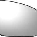 X AUTOHAUX Car Rearview Right Passenger Side Mirror Glass Replacement W/Backing Plate Heated for Toyota Tacoma 2016-2021 for Toyota RAV4 2013-2018 for Toyota 4Runner 2014-2017