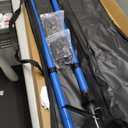 Cabinet Jack for Installing CabinetAdjustable 3rd Hand Support Pole Extend from 45 to 114 inches,Premium Steel Cabinet Lift Jack Support up to 154 lbs2 Pack with Storage Bag (Dodger Blue)