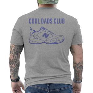 Cool Dads Club New Shoe Dad Parody Father's Day Men's T-shirt Back Print
 4XL