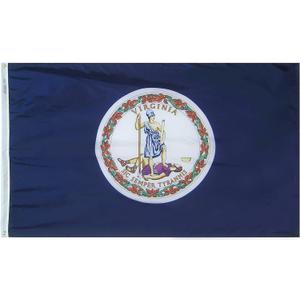 Annin Flagmakers Virginia State Flag USA-Made to Official State Design Specifications, 3 x 5 Feet (Model 145660)