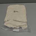 Reallnaive 15 Pcs Organic Cotton Mesh Laundry Bags Breathable Mesh Machine Washing Bag Large Cotton Laundry Bag for Delicates, Lingerie, Garments, Bra, Underwear, Pants, Shoes, Socks, Travel Storage