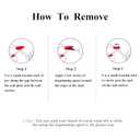 2 x MERVF Square Press on Nails Medium Pure White Squoval Acrylic Glue on Fake Nails with Solid Color Design 24pcs Glossy