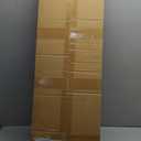 Clothes Rack 36in, Wall Mounted Garment Rack with Real Wood Shelf, Heavy Duty Hanging Clothes Rack, Multi-Purpose Hanging Rod, Space-Saving Closet Storage (Brown)