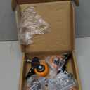 2 Inch Caster Wheels, Threaded Stem Casters Set of 4 Heavy Duty, 1/2"-13 x 1 (Screw Diameter 1/2", Stem Length 1"), Safety Dual Locking Industrial Castors, Wheels for Cart, Furniture