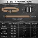 TECEUM Tactical Belt  Coyote B4 S  Heavy-Duty Military, Work, Hiking,Rigger, Utility, EDC Mens Belts  Quick-Release  Nylon Web