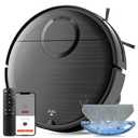 Robot Vacuum, 2 in 1 Robot Vacuum and Mop Combo for Pet Owners: Strong Suction, Anti-Tangle Brushless Inlet, Picks Up Dog & Cat Hair, Wet Mopping Removes Paw Prints, Auto-Recharge with Schedule