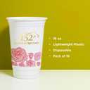 Westrick Officially Licensed 152nd Kentucky Derby 16oz Plastic Cups 16 per Pack, Sturdy 2026 Commemorative Party Cups with Run for the Roses Logo, Churchill Downs Tailgate & Watch Party Decorations