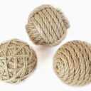 Orbs 3 PCS Big Decorative Balls, Centerpieces for Dinning Room Table, Ball Decorations for Bowls, Trays, Vases and Basket Fillers