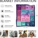 Horse Gifts for Girls Women, Soft Flannel Horse Throw Blanket, Just A Girl Who Loves Horses Blanket, Birthday for Horses Lovers, 80" x 60"