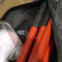 Dust Barrier Poles Kit, 12.8FT Spring Retractable Kit, 4 Pack