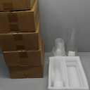 48 Pack Thick Glass Cylinder Vases 4,6,9,12 Inch Tall Clear Flower Vase Hurricane Floating Candle Holder for Table Centerpiece Wedding Home Decor (48 Pack(4,6,9,12 Inch))