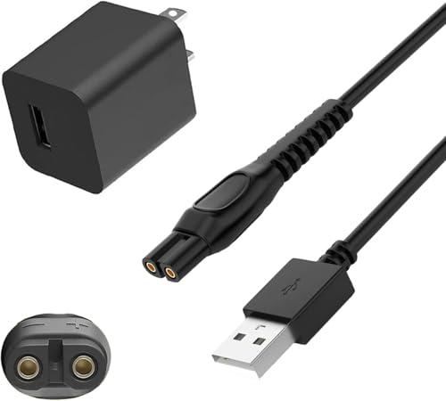 VCUMCLNR 5V Replacement Charger Compatible with Philips Norelco One Blade QP2724 QP2834 MG5910 MG7910 MG9510 MG9520 PQ888 PQ889
