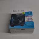 Comfort Zone Box Fan, 9 inch Portable Desk fan, Quiet 3 Speed Mini Fan for Bedroom, Electric Bedside Table Fan, Black