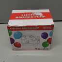 eeyaky Electric Air Balloon Pump and Tying Tool in One, Balloon Pump Electric, Portable Dual Nozzle Balloon Pump Inflation for Party Decorations, 110V-120V 400W, Green