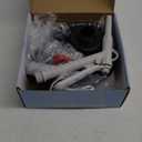 Fuel Transfer Pump (3.2GPM), 51" Hose Automatic Gas Pump Transfer with 4 Gas Can Fittings, USB and Battery Powered Portable Siphon Pump for Oil, Gasoline, Diesel (Hand-Trigger Nozzle w/Rubber Hose)