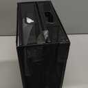 Under Desk Drawer Organizer No Drill Metal Under Desk Storage Drawer Container 2 Slide Out Cabinet Drawer Suitable for Home And Office (Medium)