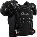 Champion Sports 17" Outside Plastic Shield Pro Model Umpire Chest Protector - Soft Foam Padded Chest Protector - Adult