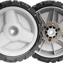 580365301 Drive Wheels Replacement - 8 inch Drive Wheels for HU675AWD, HU700AWD, HU725AWD, HU800AWD, L321AH, LC221A, Craftsman GCV-160 Mower, 2 Pack