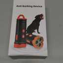 New Dog Bark Deterrent Devices, Professional Dog Training Tool, Anti Bark Device for Dogs, w/ 3X Sonic emitters 50ft Range for Dog Training, Alternative to bark Collar,Orange