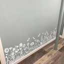 Large Flower Stencils for Painting on Walls Fence - 16x11 Inches Reusable Jumbo Wildflower Stencils for Crafts, Canvas, Paper, Garden, Fabric, Furniture, Outdoors (floral6)