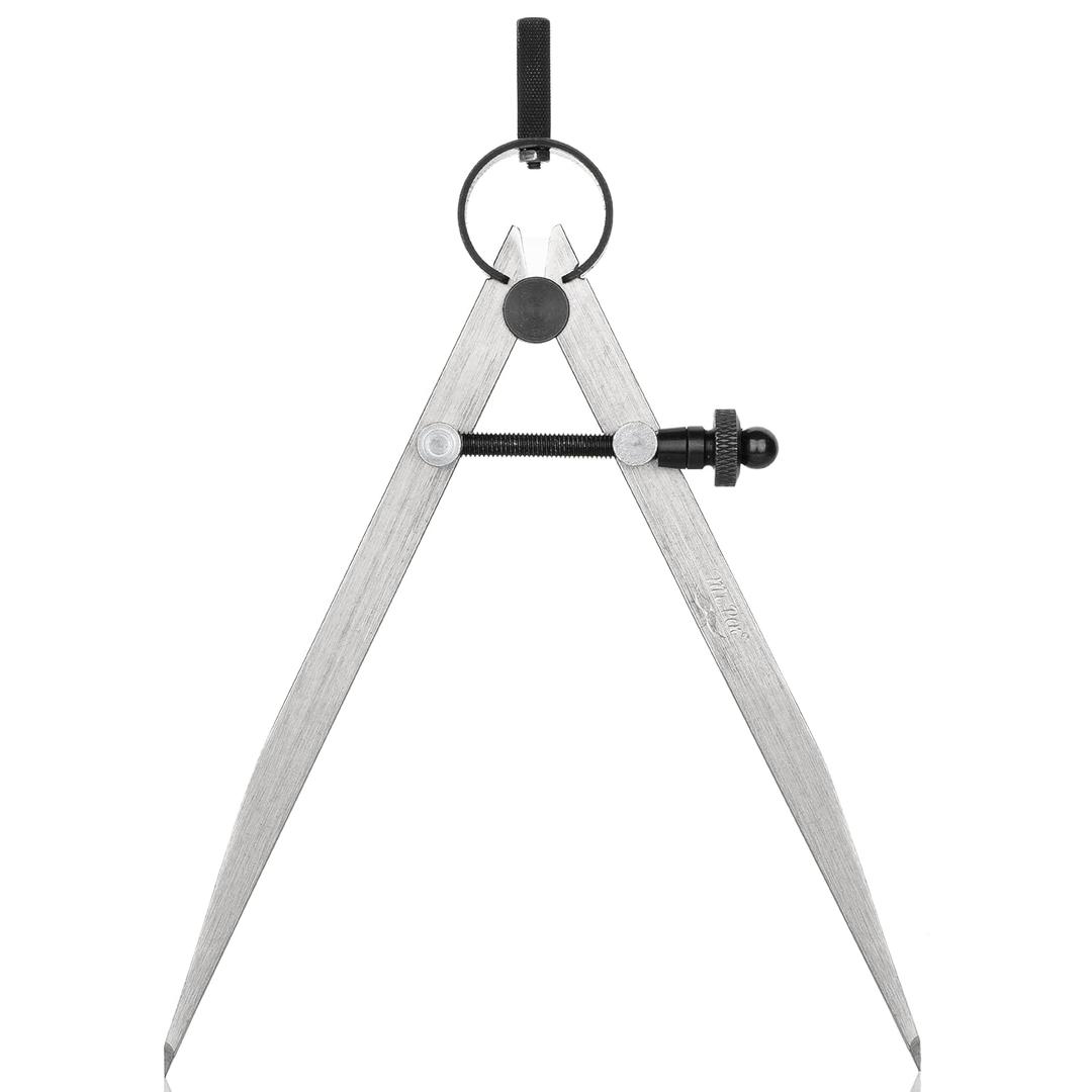 Mr. Pen Adjustable Divider Leather Compass, 8 Inch, Lockable Metal Compass, Wing Dividers for Leather and Woodworking
