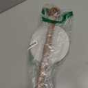 Wide Sturdy Base, Brown/White 14 x 6.5 Inches Marble/Wood Paper Towel Holder