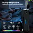 8L Smart Humidifier Large Room Bedroom Home, Quiet Top Fill Cool Mist Humidifier with Diffuser, Night Light, 3 Speed Humidifiers with 360 Nozzle, Timer, Humidity Setting for Plants Office Yoga Baby