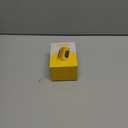 Portable Air Pump for Inflatables, 4000mAh Ultra Fast Air Mattress Pump with Advanced Heat Dissipation, 3 Nozzles Electric Air Pump Inflate Deflate for Sleeping Pads, Pool Floats (Yellow)