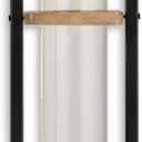 Signature Design by Ashley Wood and Metal Wall Candle Sconce, Colburn