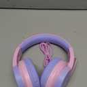 Kids Wired Headphones for Kids with Microphone, 85/94dB Volume Limiter Headphones for Girls Boys, Light Purple