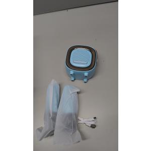 Mini Karaoke Machine Speaker for Kids Adults, Portable Bluetooth with 2 Wireless Microphones, Children's Day Birthday Gift Ideas for Toys for Teens Boys and Girls Aged 4, 5, 6, 7, 8, 9, 10, 11, 12+