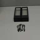 2 Pack Solar Light Replacement Top for Outdoor Fence Lights and Wall Lights, Solar Light Inserts 10Lumens Waterproof, 2 Lighting Mode - Color Changing and Warm White