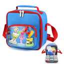 Annmore Carrying Case for Little Tikes Story Dream Machine Collections, for 9 Little Tikes Story Machine Stories and 3 Characters, Bag Only, Blue