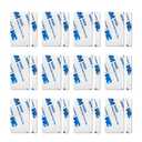 Replacement Adhesive for GE Personal Security Window and Door Alarm, Double Sided Adhesive Pads, Easy Installation(12 Sensor and 12 Magnet Pads)