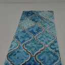 senya Turquoise Pattern Hand Towel Ultra Soft Luxury Towels for Bathroom 30"x15"