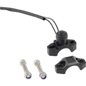 Universal Motorcycle Engine Start Stop Kill Switch with Mounting Backplate for ATV Motorcycle Scooter Quard with 22mm Handlebars 