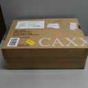 CAXXA 3-Tier Rolling Metal Storage Organizer - Mobile Utility Cart Kitchen Cart with Caster Wheels, White, 16.75"D x 11.5"W x 30.25"H