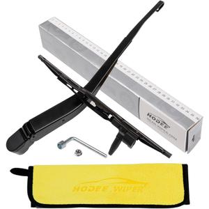 Rear Wiper Arm Blade Nut Set Replacement for Toyota Sequoia 2008-2022,Back Windshield Wiper Assembly with Window Wiper Cap Cover Accessories, Replace 85241-0C011