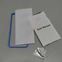 PAPIKISS Compatible for iPhone 13/iPhone 14/iPhone 13 Pro Privacy Screen Protector 6.1 inch Display, Gradient Colorful Anti Spy Blue Light HD Tempered Glass Easy Installation