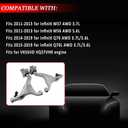 545011MD1A 545001MD1A Front Lower Control Arm Left & Right for Infiniti M37 M56 Q70 Q70L AWD 3.7L 5.6L 2011 2012 2013 2014 2015 2016 2017 2018 2019, Replaces 54501-1MD1A 54500-1MD1A