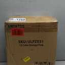 AWTATOS Cube Storage Organizer Protable Closet Organizers and Storage for Kids DIY Stackable 12 Cube Storage Shelves Clothes Organizer for Bedroom, Home, Pink