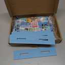 6 Pcs Blue Baby Shower Wooden Table Centerpieces It's a Boy Baby Shower Decorations Welcome Boy Gender Reveal Party Table Topper Decorations for Newborn Birthday Photo Props